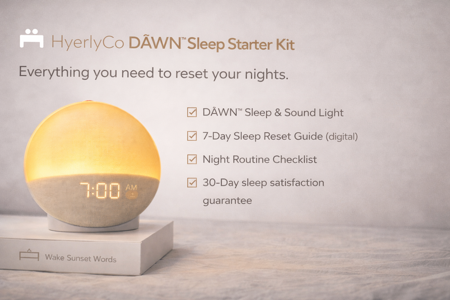 DAWN™ Sleep & Sound Light
