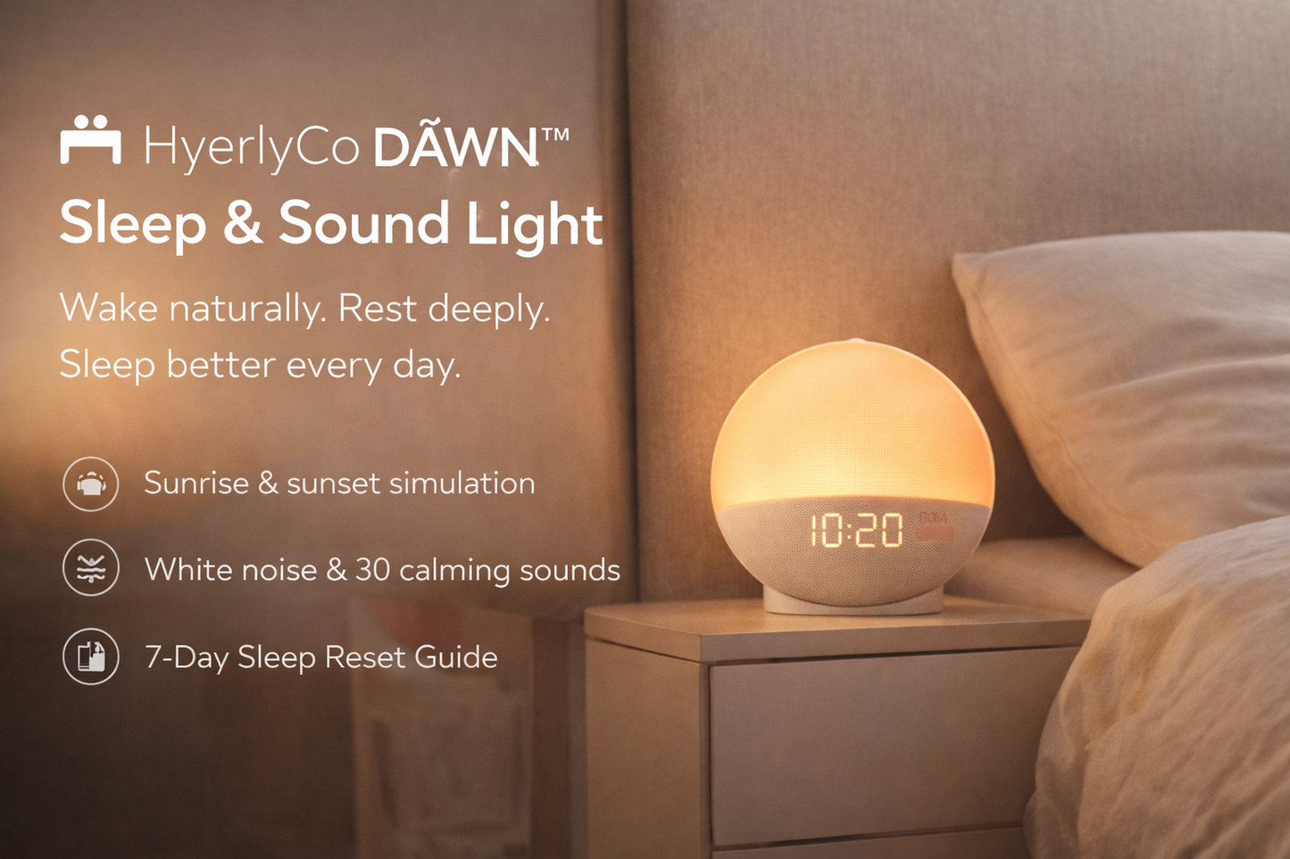 DAWN™ Sleep & Sound Light